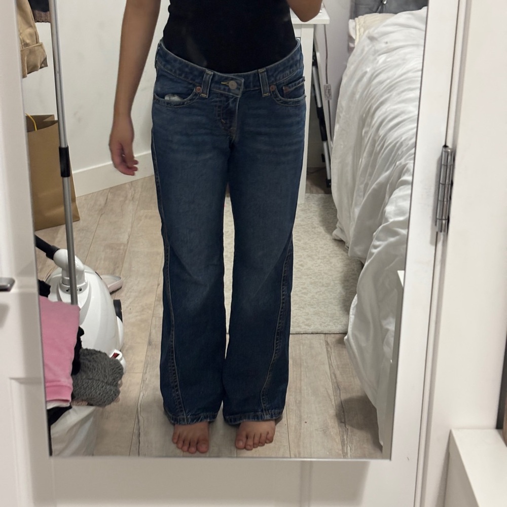 Levi's Dark Blue Women's Flare Jeans